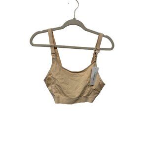 Momcozy Beige BreastFeeding Nursing Pumping Bra Size M